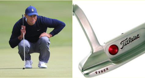 Gậy putter của Tiger Woods được bán với giá kỷ lục