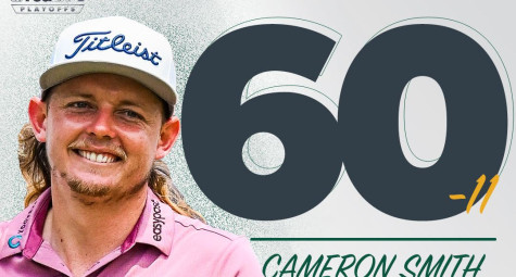 Lập kỷ lục mới, Cameron Smith chia sẻ ngôi đầu với Jon Rahm