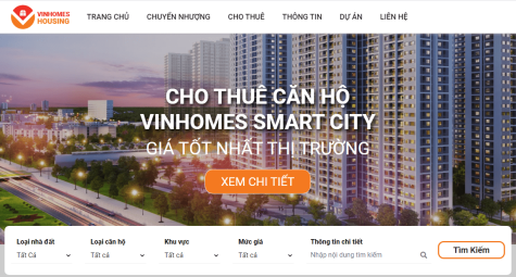 Thêm một nhà cung cấp dịch vụ cho thuê, chuyển nhượng nhà Vinhomes Smart City