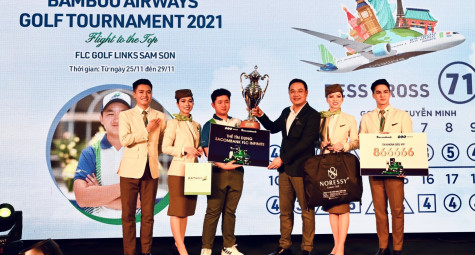 Nguyễn Anh Minh vô địch Bamboo Airways Golf Tournament 2021