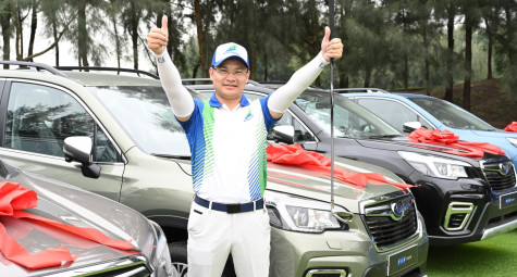 Golfer Đỗ Thành Chinh giành trọn giải HIO “khủng” tại Bamboo Airways Golf Tournament 2021