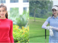 Hoa hậu Đỗ Mỹ Linh lần đầu tranh tài tại Tiền Phong Golf Championship