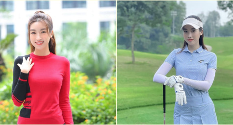 Hoa hậu Đỗ Mỹ Linh lần đầu tranh tài tại Tiền Phong Golf Championship