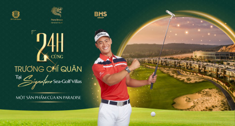 24h chơi golf & nghỉ dưỡng cùng golfer tài năng Trương Chí Quân