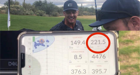 DeChambeau lập kỷ lục vận tốc bóng với gậy driver mới của Cobra 