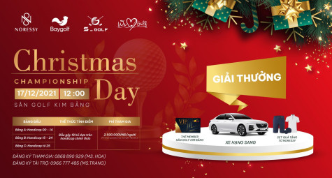 Christmas Day Championship 2021 hấp dẫn với nhiều giải thưởng giá trị