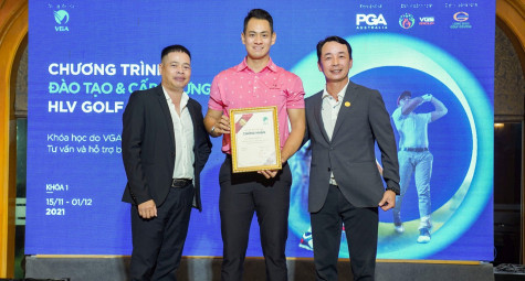 Chương trình “Đào tạo HLV golf cấp độ 1” của VGA tiến hành khóa 2