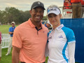 Tiger Woods và Nelly Korda có cuộc gặp gỡ thú vị