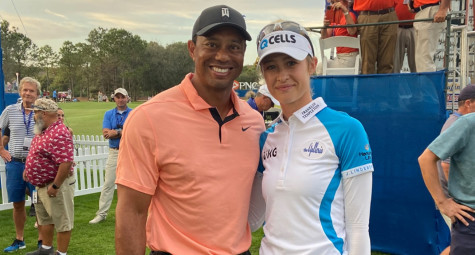 Tiger Woods và Nelly Korda có cuộc gặp gỡ thú vị