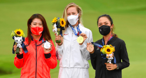 Phong cách thời trang trên sân của 3 mỹ nhân làng golf giành giải Olympic Tokyo