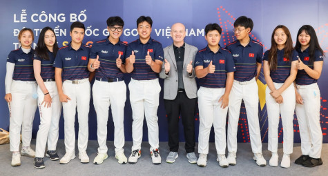 Vietnam’s Golf team at SEA Games 31 - the youngest golf team in sports history