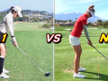 Cú swing của hai golfer nữ số 1 và số 2 thế giới có gì khác nhau?