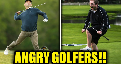 Những tình huống 'nổi điên' ngay trên sân của golf pro
