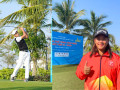 Đỗ Hồng Giang và Nguyễn Thảo My giành huy chương vàng môn golf tại Đại hội TDTT toàn quốc