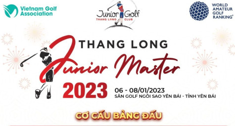Golf trẻ Việt Nam khởi động năm mới với Thăng Long Junior Master 2023