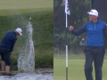 Pha cứu bóng ngoạn mục dưới nước của nhà vô địch European Tour