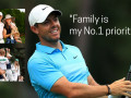 Rory McIlroy: Golf đứng thứ 2, gia đình là số 1
