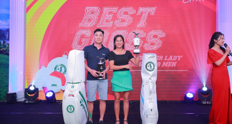 Nguyễn Thị Ngọc Dung và Vũ Anh Quang vô địch Giải đấu HGA GALA 2022