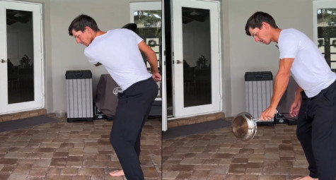 Sửa lỗi slice golf với…cái chảo?