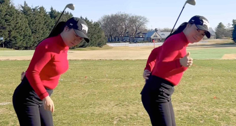 Sửa tư thế với gậy golf