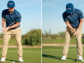 Sửa lỗi cổ tay khi putting golf với que định hướng