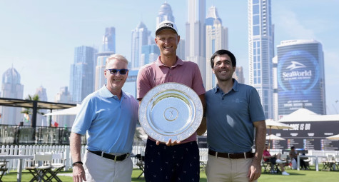 Adrian Meronk được trao tặng giải thưởng Seve Ballesteros