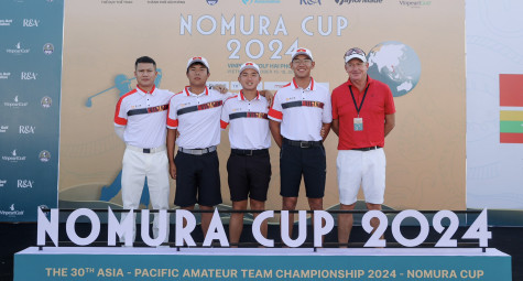 Tuyển Việt Nam sẵn sàng cho giải VĐ Đồng đội Golf Châu Á - TBD 2024