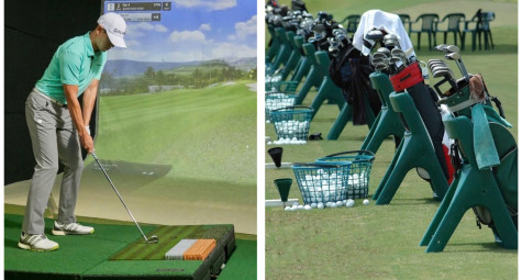 Sân tập golf Outdoor hay Indoor?