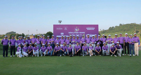 Tổ chức thành công giải golf Tấm lòng Vàng Nhà đầu tư 2024