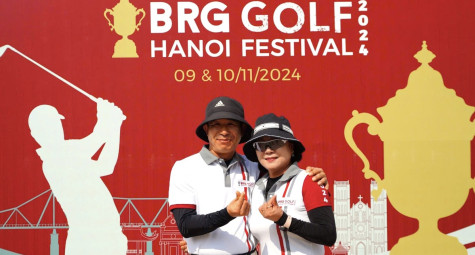 Sự kiện gôn thường niên BRG Golf Hanoi Festival 2024 chính thức khởi  tranh