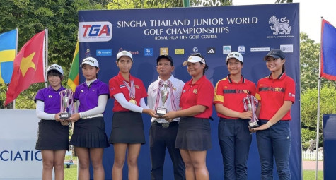 Đoàn Việt Nam gặt hái thành công tại Singha Thailand Junior WGC 2024