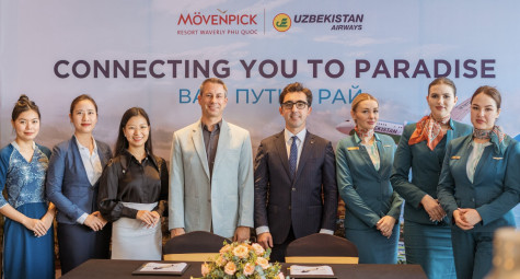 Mövenpick Resort Waverly Phú Quốc trở thành đối tác lưu trú chính thức của Phi hành đoàn Uzbekistan Airways