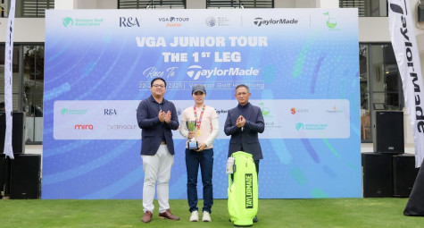 Lê Chúc An vô địch chặng 1 VGA Junior Tour 2025 Race to TaylorMade