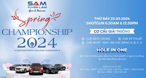 Du xuân Đà Lạt cùng SAM Tuyen Lam Spring Championship 2024