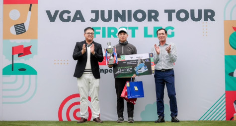 Đoàn Uy vô địch chặng 1 VGA Junior Tour 2024