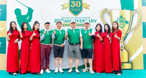 Tổ hợp sân gôn Kings Island Golf Resort chào đón tuổi 30 với sự kiện “30th Anniversary Championship”