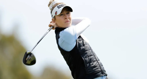 Khoảng cách đánh bóng của Nelly Korda 