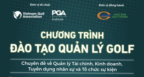 VGA tổ chức chương trình đào tạo quản lý golf