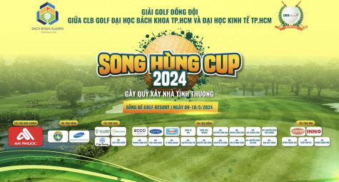 Chuẩn bị khởi tranh giải golf Vô địch tranh cúp Song Hùng 