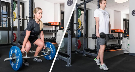 Bài tập deadlifts - Tăng sức mạnh lưng dưới cho golfer