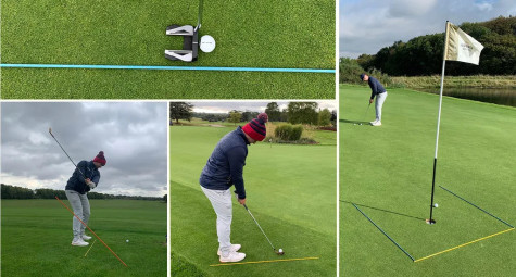 Bài tập golf hiệu quả với thanh căn chỉnh (P.1)