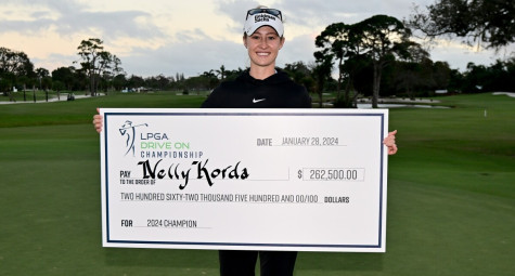 Thi đấu đỉnh cao, Nelly Korda kiếm tiền "khủng" nửa đầu năm 2024