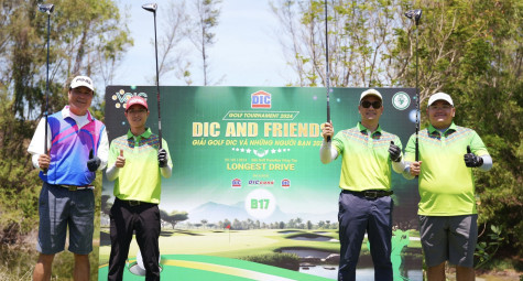 Giải golf “DIC và những người bạn 2024” diễn ra thành công 