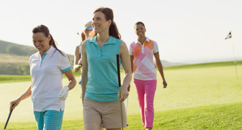 Khi phụ nữ yêu golf