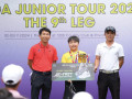 Nguyễn Quốc Bảo Huy lần đầu đoạt danh hiệu VGA Junior Tour