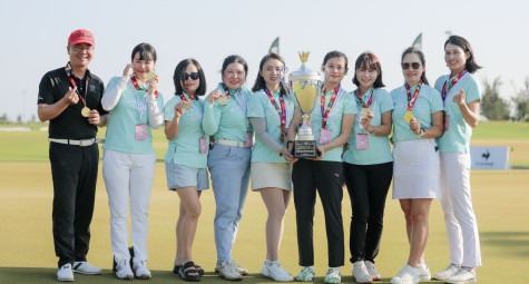 CLB Golf Luật sư miền Bắc đoạt cúp giải VĐ các CLB Golf nữ toàn quốc 2024