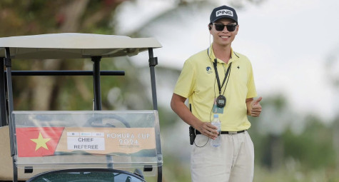 Lê Ngô Trung Hiếu: Trọng tài Việt Nam đầu tiên tham gia điều hành các giải đấu Asian Tour