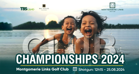 Khởi tranh giải VĐ CLB Montgomerie Links cùng dự án lớp học bơi miễn phí cho trẻ em nghèo Quảng Nam