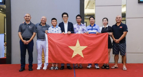 Đoàn Việt Nam gặt hái thành công tại 100PLUS Srixon Championship 2024