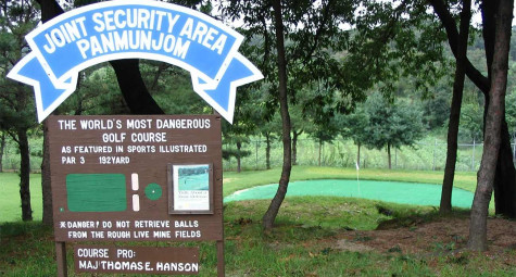 Camp Bonifast: Sân golf 1 hố nguy hiểm nhất thế giới 